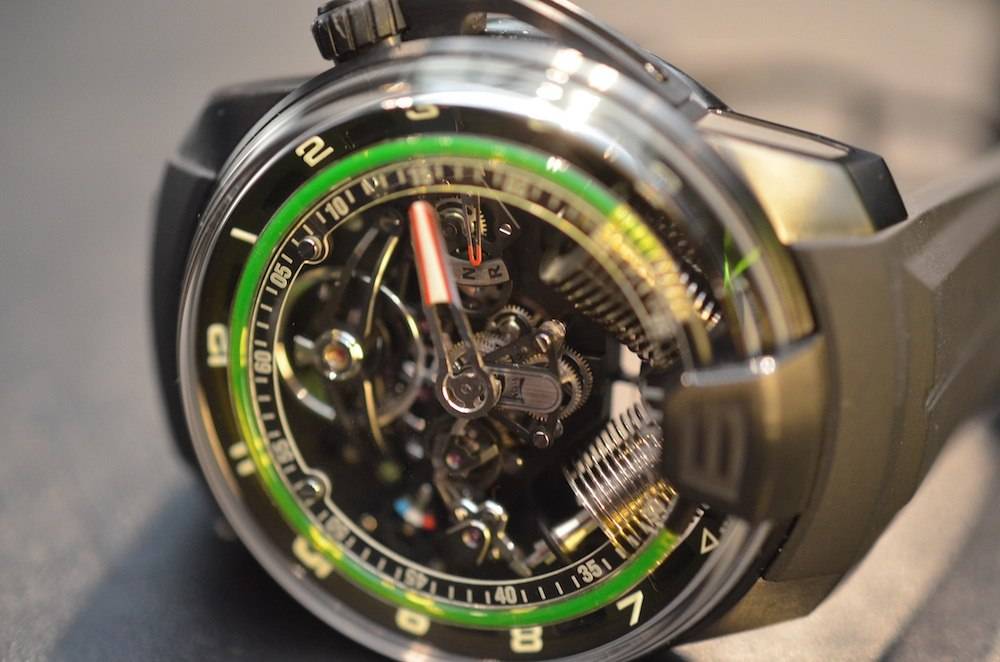 Haute Time Gets a Hands-On Look at the HYT H2 at BaselWorld