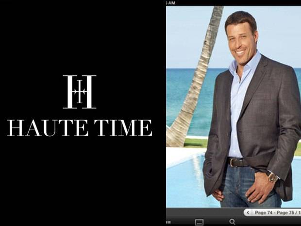 Haute Time App Now Available for iPhone, iPad and Android