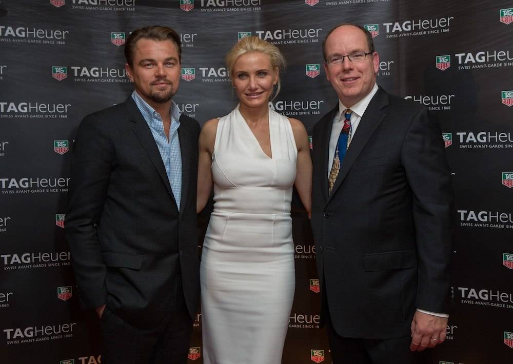Leonardo DiCaprio and Cameron Diaz Help TAG Heuer Celebrate Monaco Grand Prix