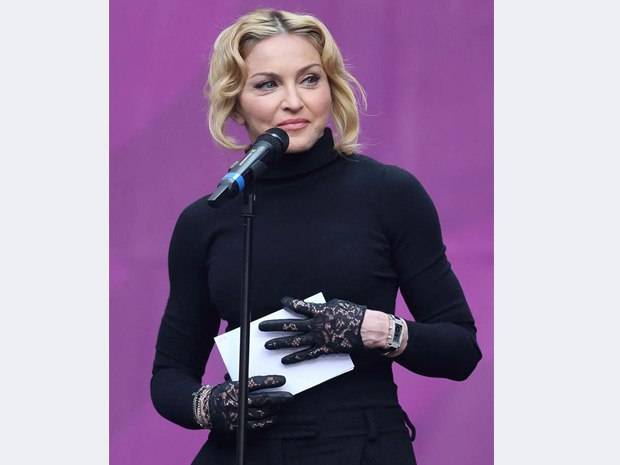 Madonna Spotted Wearing Jacob & Co. Two Time Zone Angel