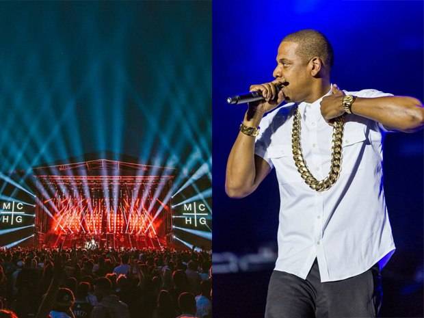 Jay-Z Rocks Rolex Sky-Dweller Onstage at Wireless Festival