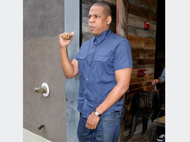 Jay-Z Spotted Wearing Jaeger-LeCoultre Grande Reverso Ultra Thin