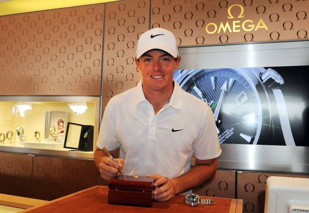 Omega Seamaster Signed by Rory McIlroy to be Auctioned for Charity