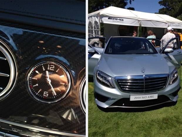 Exclusive: See the IWC Clock Inside the Mercedes-Benz S63 AMG
