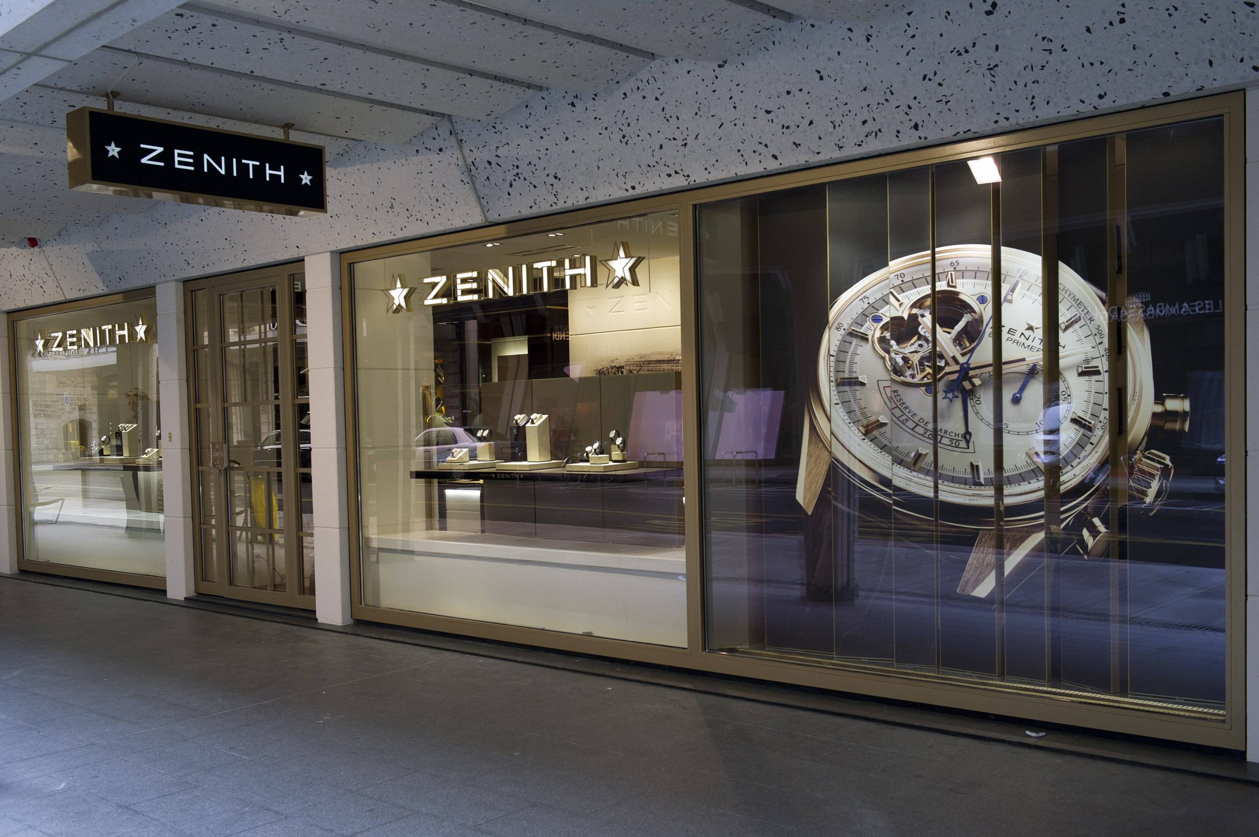 Zenith Boutique on Rue du Rhône in Geneva Robbed