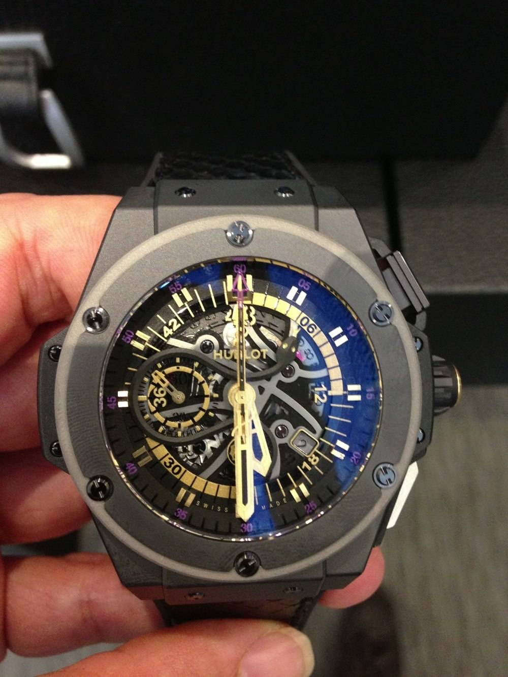 Exclusive: Haute Time Gets First Look at Hublot King Power Black Mamba at Beverly Hills Boutique