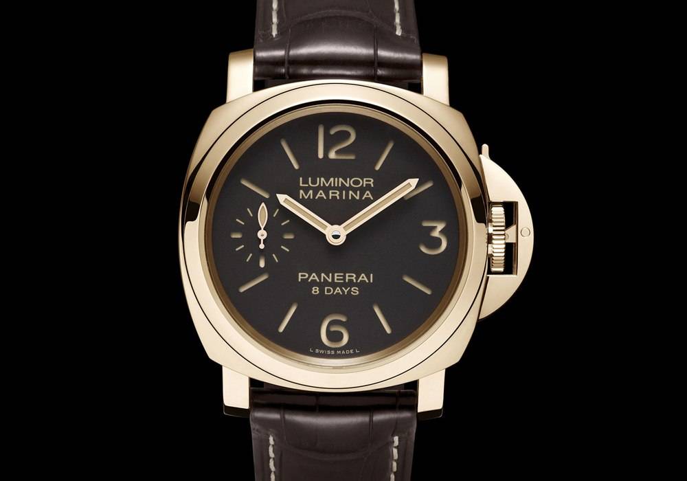 Carmelo Anthony’s Haute Time Watch of the Day:  Panerai Luminor Marina 8 Days Oro Rosso