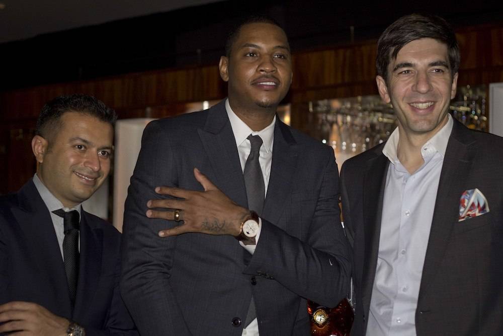Carmelo Anthony, Haute Time, IWC and Louis XIII Host “A Very Melo Evening”