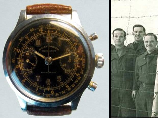 “Great Escape” Hero’s Rolex Chronograph Set to be Auctioned Off