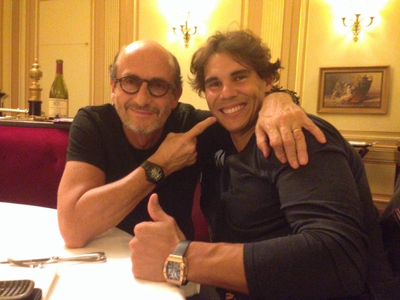 Rafa Nadal Spotted Wearing RM 011 Automatic Flyback Chronograph Alongside Richard Mille