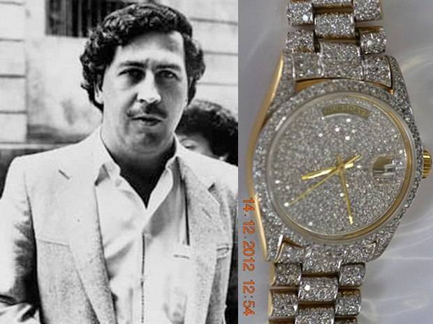 Pablo Escobar’s Diamond-Crusted Rolex Auctioned Off