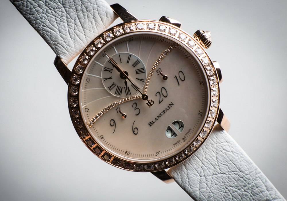 Haute Time’s Ladies Watch of the Week:  Blancpain Chronograph Grande Date