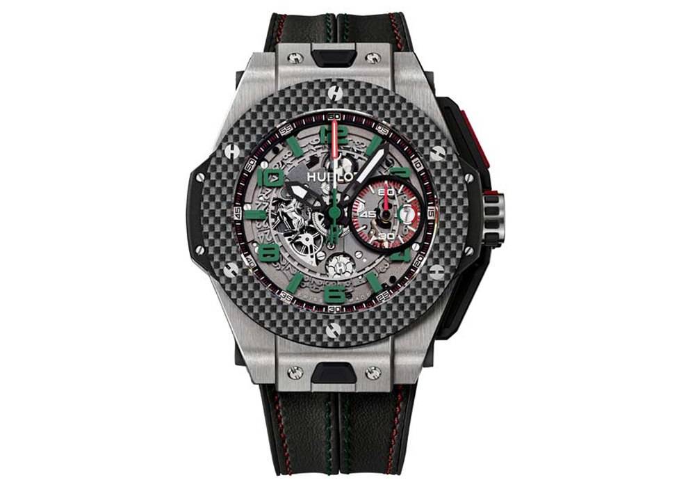 Carmelo Anthony’s Haute Time Watch of the Day:  Hublot Mexico Limited Edition Big Bang Ferrari