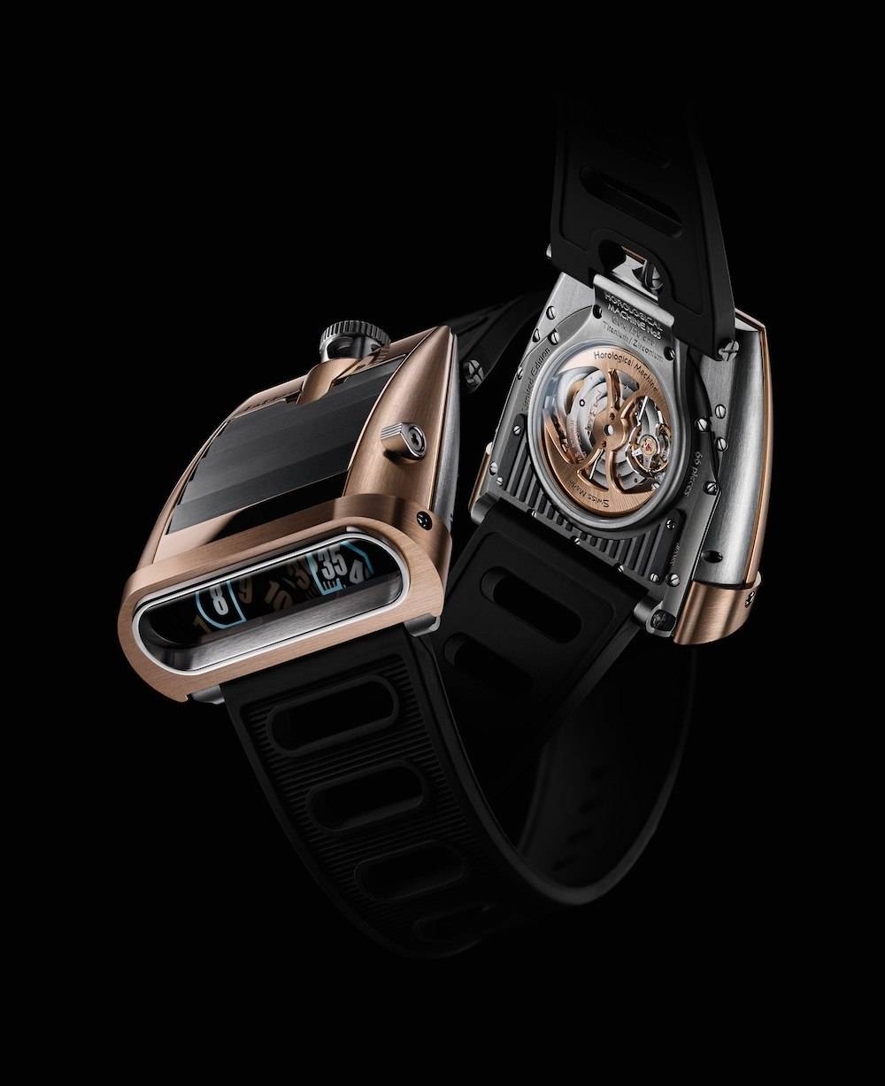 MB&F Unveils 66-Piece Limited Edition HM5 Red Gold
