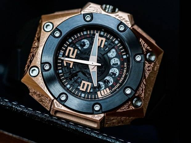 Carmelo Anthony’s Haute Time Watch of the Day:  Linde Werdelin Oktopus Moon Tattoo