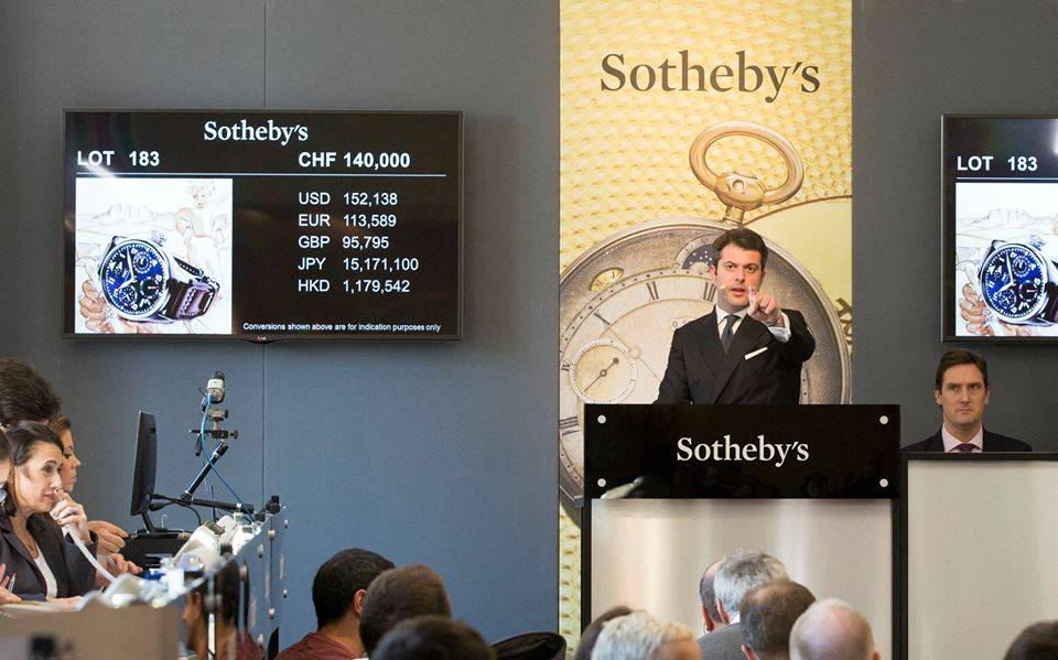 Sotheby’s Auctions Off IWC Big Pilot’s Watch Perpetual Calendar Edition “Le Petit Prince”