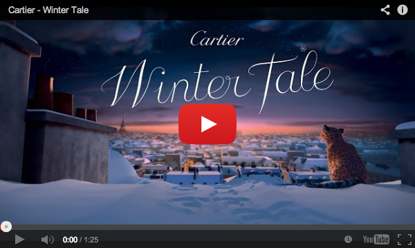 Cartier Unveils Winter Tale Campaign for the Holidays
