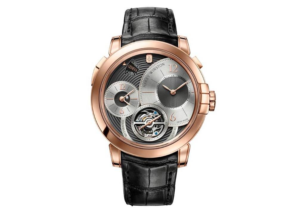 Carmelo Anthony’s Haute Time Watch of the Day:  Harry Winston Midnight Tourbillon GMT Limited Edition Geneva