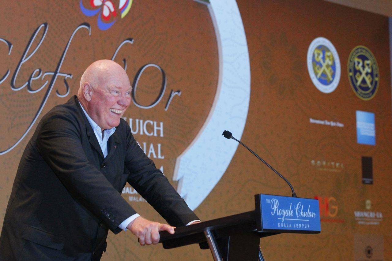Hublot Chairman Jean-Claude Biver Speaks at 61st International Congress of the “Clefs d’Or”