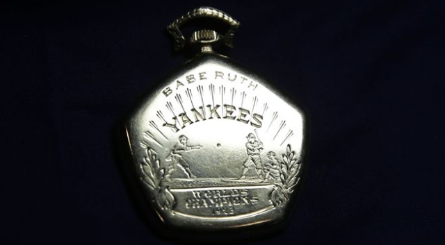 Babe Ruth’s World Series Championship Pocket Watch Expected To Fetch $750,000 at Auction
