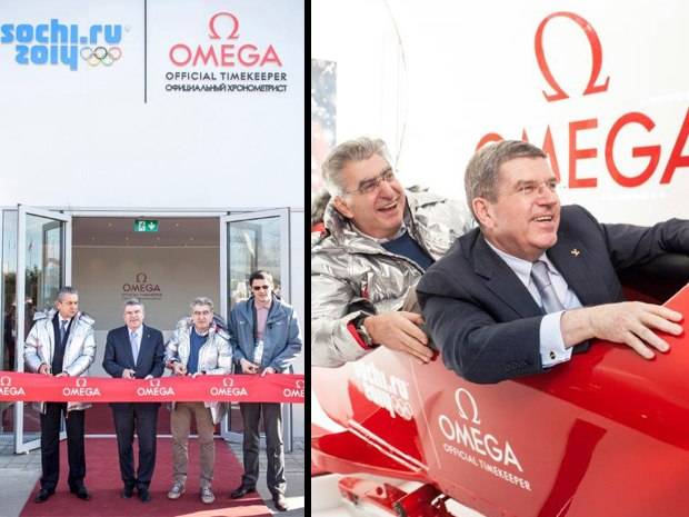 Omega Cuts the Ribbon at Sochi Olympic Winter Games Pavilion