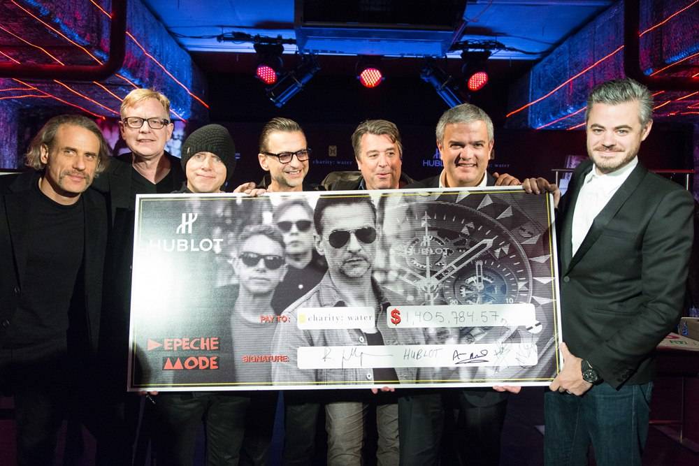 Hublot and Depeche Mode Raise $1.4 Million for Charity: Water