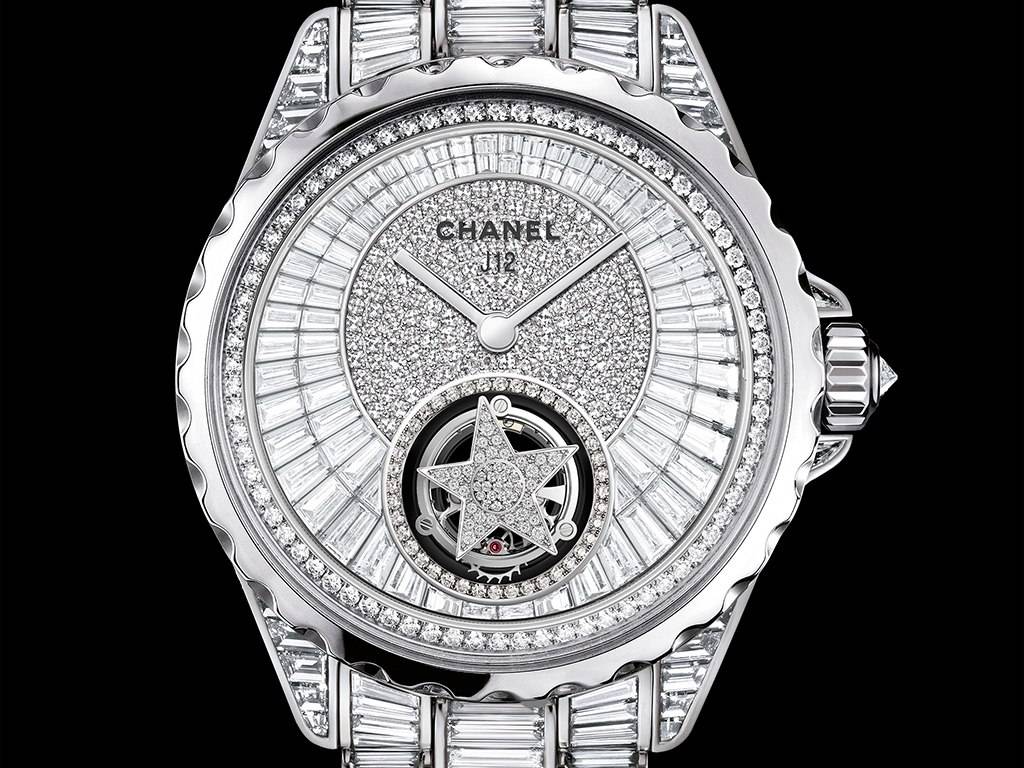 Haute Time Ladies Watch of the Day: Chanel J12 Flying Tourbillon High Jewelry