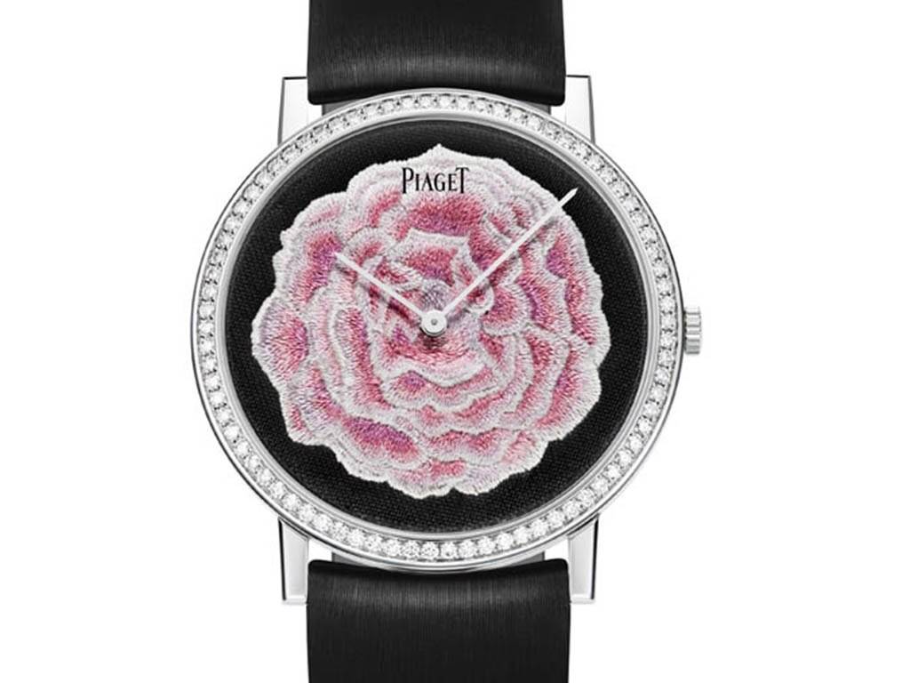 Metiers Monday: Piaget Altiplano Miniature Embroidery