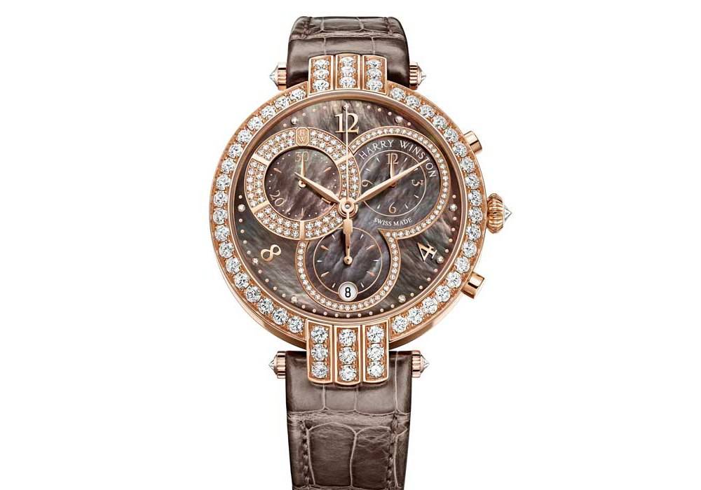 Haute Time Ladies Watch of the Week:  Harry Winston Premier Chronograph 40mm