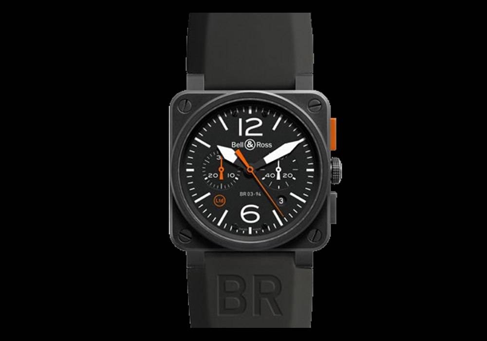 Carmelo Anthony’s Haute Time Watch of the Day:  Bell & Ross BR 03-94 Carbon Orange