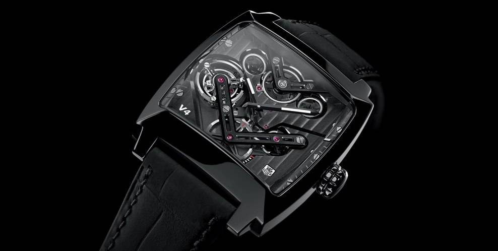 TAG Heuer’s New Monaco V4 Features First-Ever Tourbillon Driven by Belts