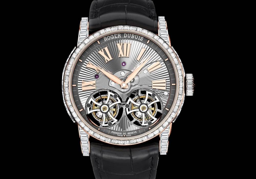 Carmelo Anthony’s Haute Time Watch of the Day:  Roger Dubuis Hommage Double Tourbillon High Jewelry