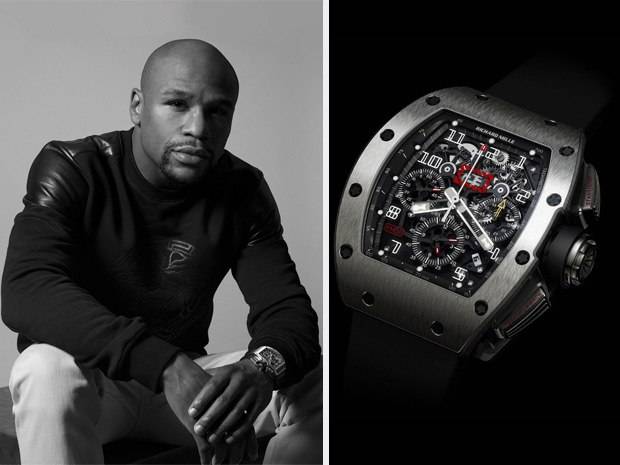 Floyd Mayweather Spotted Wearing Richard Mille RM 011