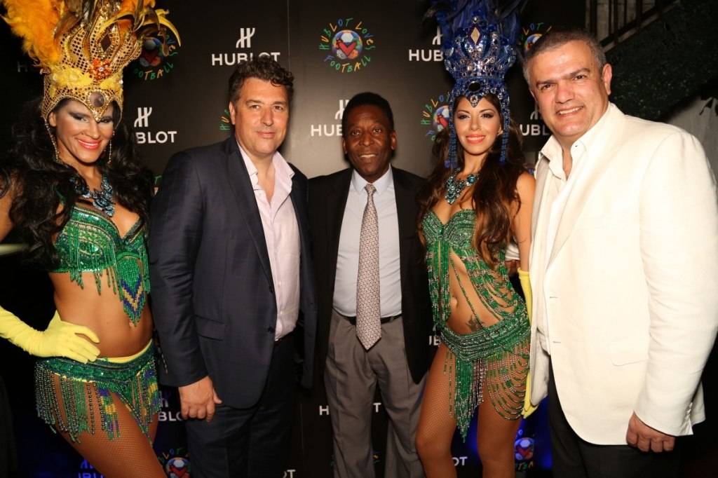 Pelé Helps Hublot Launch Global World Cup Campaign in Miami