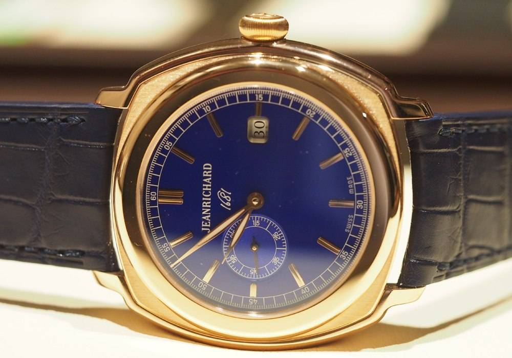 Carmelo Anthony’s Haute Time Watch of the Day:  Jean Richard 1681 Central Second Gold