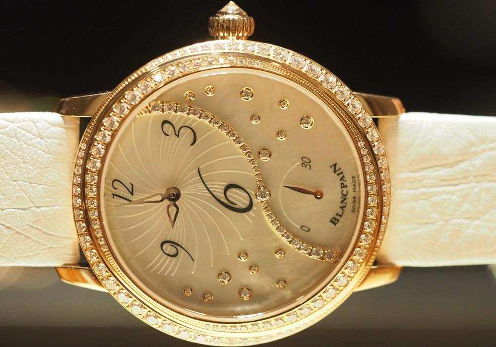 Haute Time Ladies Watch of the Week:  Blancpain Women Off-Centered Hour