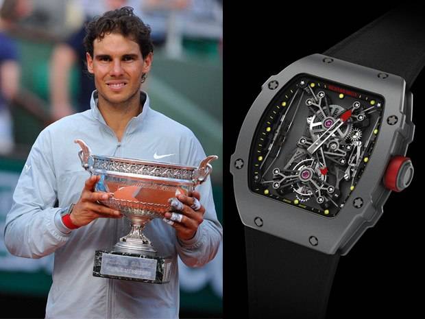 Rafael Nadal Spotted Wearing Richard Mille RM 27-01