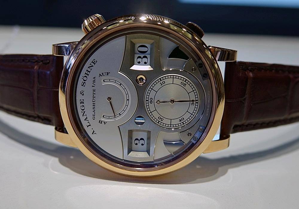 Carmelo Anthony’s Haute Time Watch of the Day:  A. Lange & Söhne Zeitwerk Striking Time