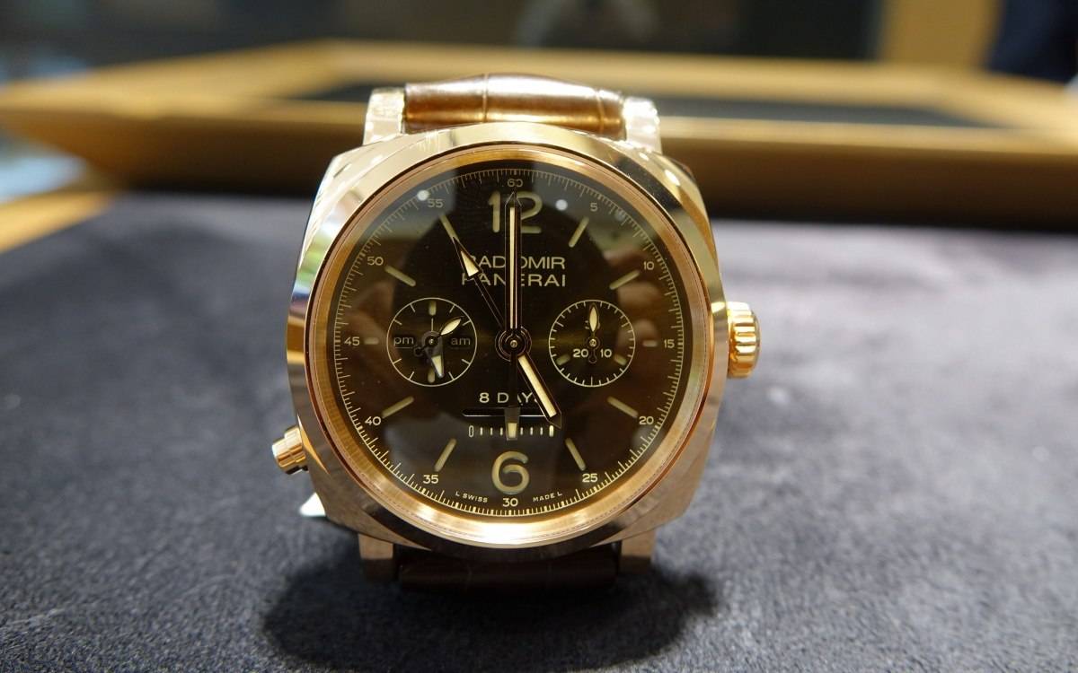 Haute Man: Hands On With The Panerai Radiomir 1940 Chrono Monopulsante 8 Days GMT Oro Rosso (With Live Photos and Price)