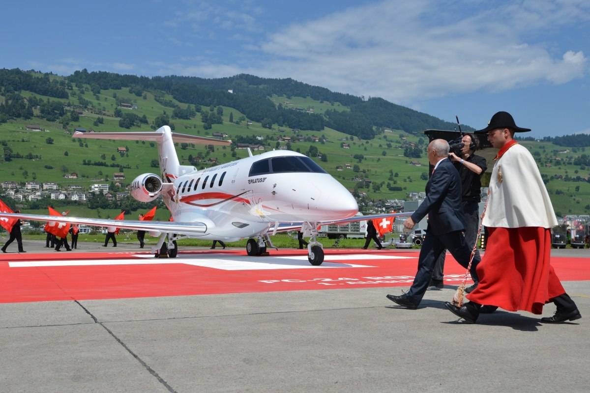 Pilatus Celebrates 75th Year with the Unveiling of PC-24