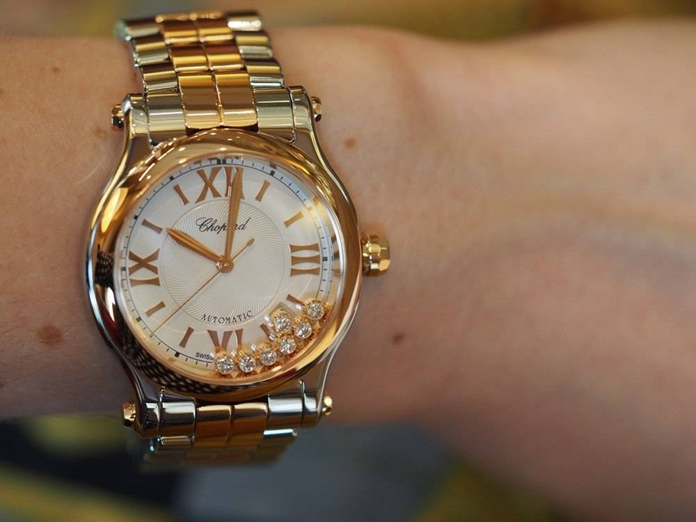 Haute Woman: Hands-On with the Chopard Happy Sport Medium Automatic Two Tone