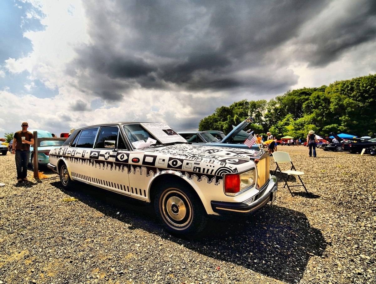 Artist Ben Moon Used a 1985 Rolls Royce as Canvas and Inspiration