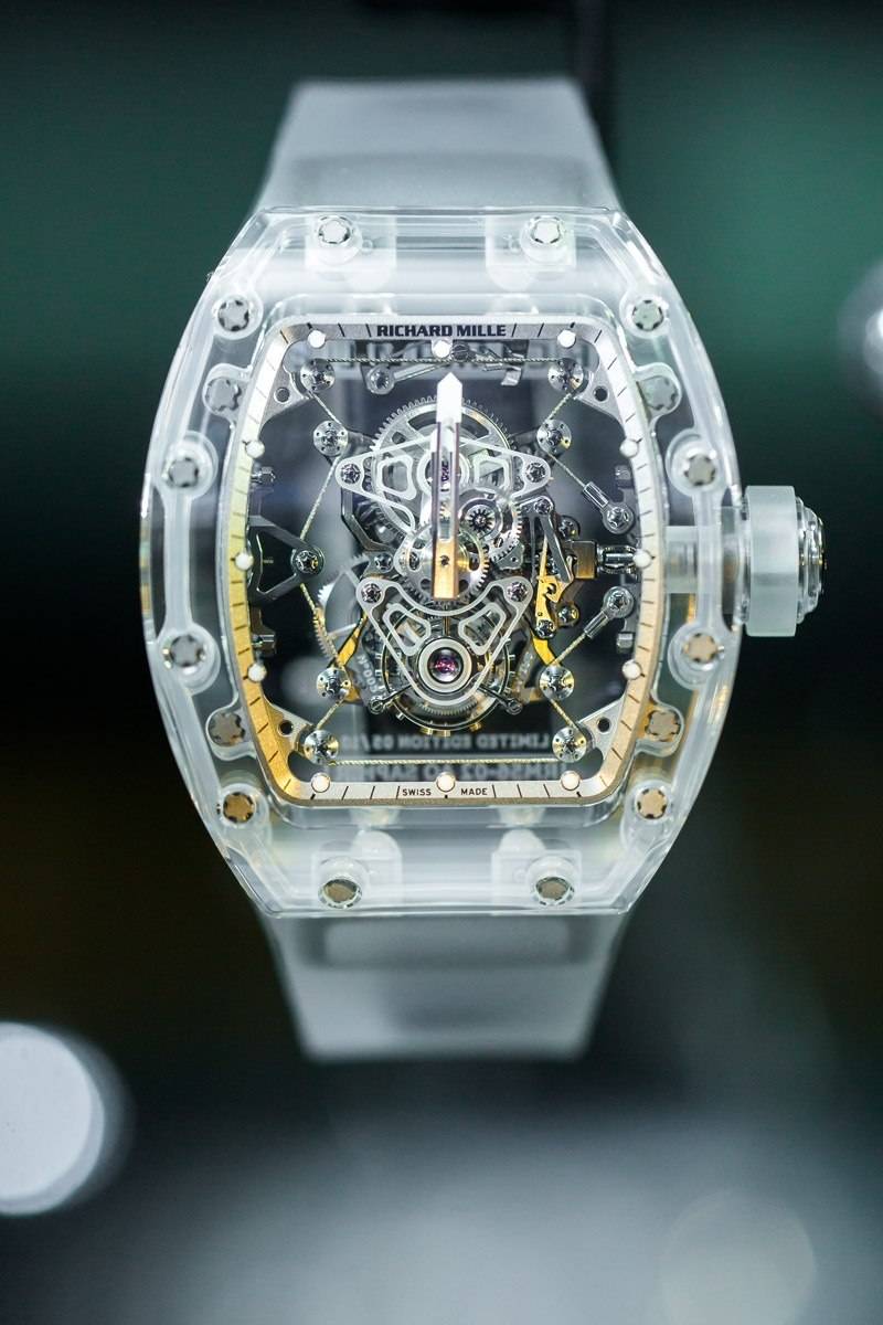 Hands-On With The Richard Mille Tourbillon RM 56-02 Sapphire (Live Pics & Pricing Information…)