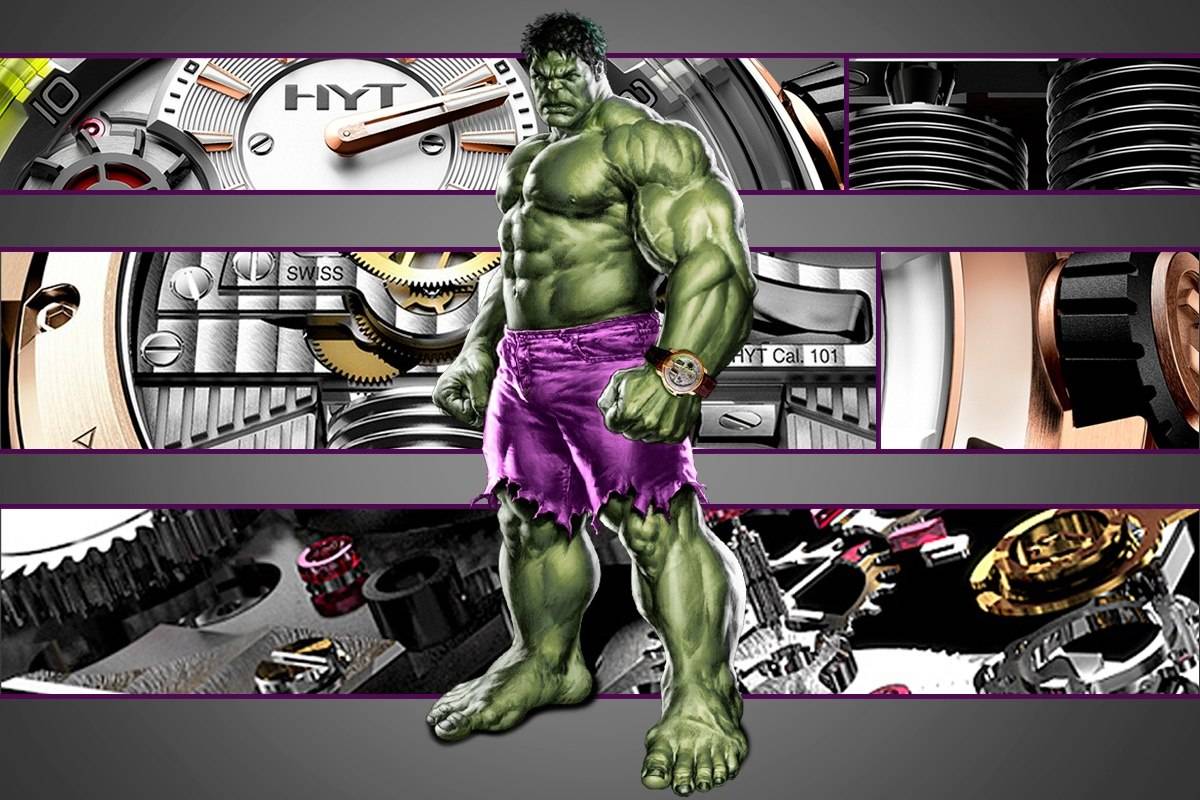 Super-Watches: Hulk And The HYT H1 Rose Gold