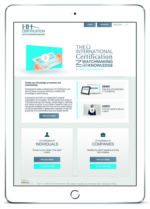 FHH Launches First International Certification for Fine Watchmaking, the HH Certification