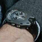 Urwerk UR-105M Dark Knight Watch 2014 Wrist 15