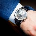 Breguet 7077 La Tradition Chronograph Indépendant Watch Baselworld 2015 Wrist