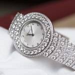 Chopard L’Heure du Diamant Pavé White Gold Watch Baselworld 2015 Bracelet