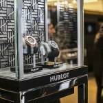 Hublot Fluorescent Fusion Exhibition at Harrods Big Bang watches 2015