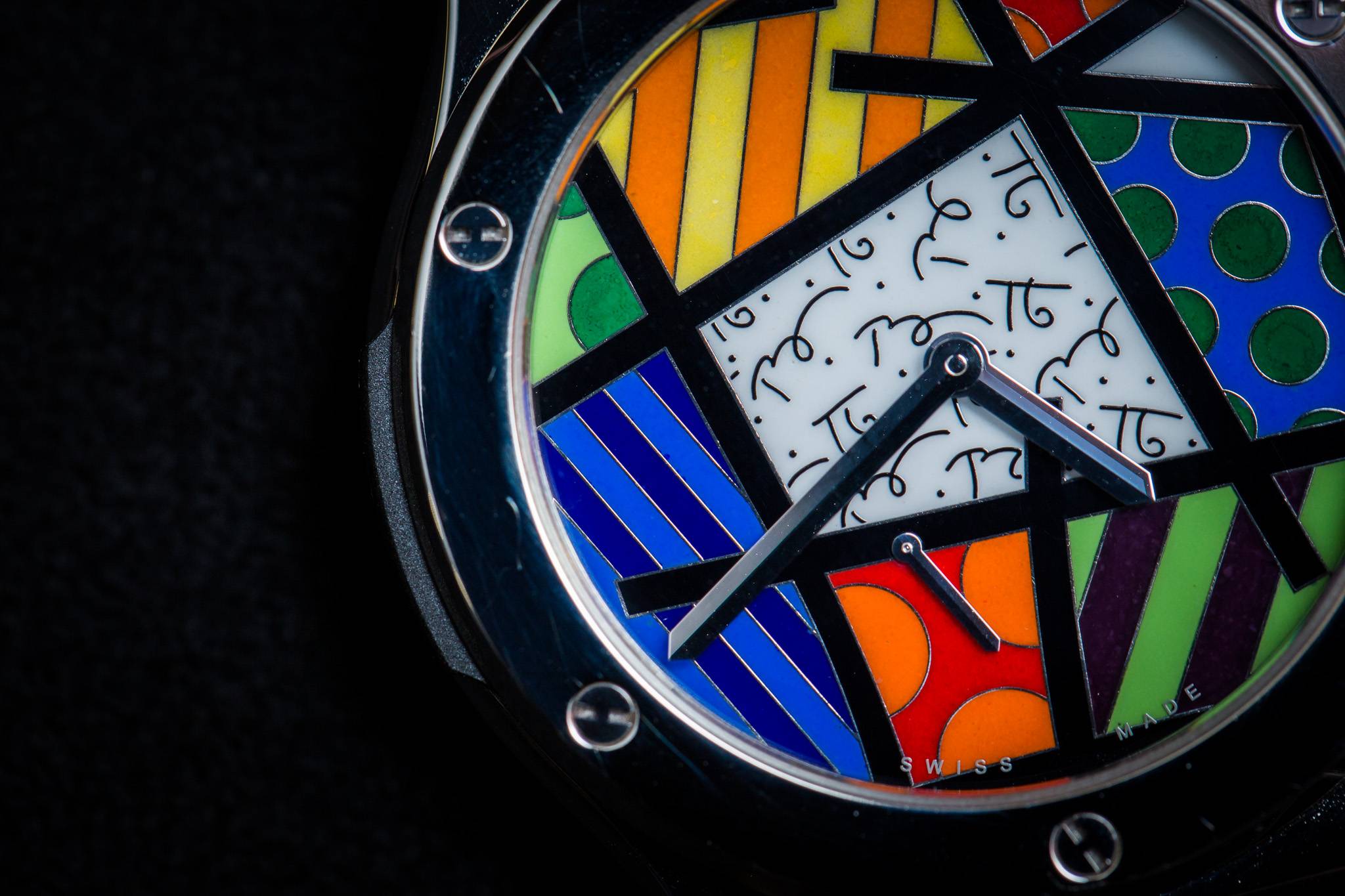 Hands On The Hublot Classic Fusion Enamel Britto Watch